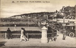 CPA Deauville Les tennis