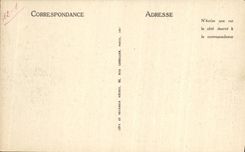 VINTAGE POSTCARD Deauville the flowered beach the beach per hour of the bath