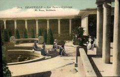 CPA Deauville Les bains l'atrium