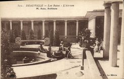CPA Deauville les bains l'atrium