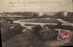 CPA Deauville Plage fleurie le casino et normandy hotel