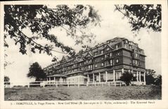 CPA Deauville La plage fleurie New golf hotel