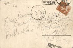 CPA Deauville Plage fleurie normandy hotel et boulevard Cornuche