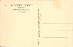 CPA La douce france Deauville Le normandy