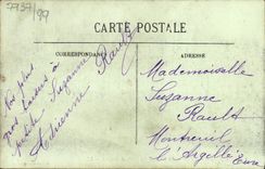 CPA Deauville La Plage Fleurie Entree du Normandy Hotel