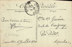 VINTAGE POSTCARD Deauville the Entered Flowered Beach of Normandy Hotel dimensions terraces