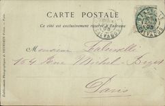 CPA Deauville Sur Mer La Promenade de la Plage la Villa Elisabeth