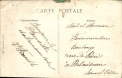 CPA Deauville Rue de L'Ecluse Au Printemps