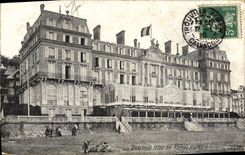 CPA Trouville Hotel Des Roches Noires