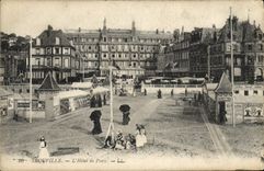 Hotel de Deauville de la POSTAL de la VENDIMIA de apuestas