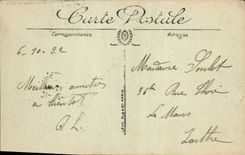 Hotel de Trouville de la POSTAL de la VENDIMIA de las rocas de Naires