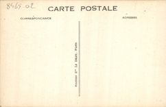 POSTAL Trouville de la VENDIMIA la sala de estar del casino