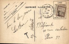 Ataque frontal de Trouville de la POSTAL de la VENDIMIA del casino