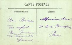 POSTAL Trouville de la VENDIMIA en el mar el casino municipal y la playa