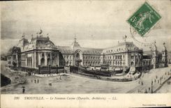 POSTAL Trouville de la VENDIMIA el nuevo casino