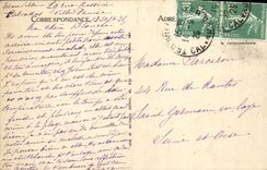 Reina de Trouville de la POSTAL de la VENDIMIA de las playas Joinville Quay