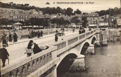 CPA Trouville Deauville Le Pont