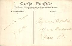 POSTAL Trouville de la VENDIMIA en el mar vista del puente