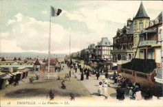 CPA Trouville Les Planches