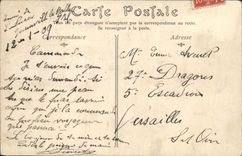 POSTAL Trouville de la VENDIMIA la caminata de la playa y del casino