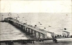 CPA Trouville La jetee promenade