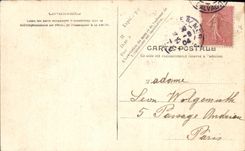 POSTAL Trouville de la VENDIMIA en el mar