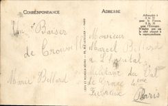 POSTAL Trouville de la VENDIMIA el casino municipal la playa