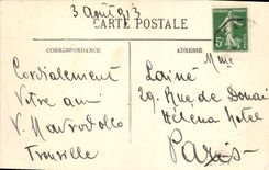 CPA Trouville La Plage et le Casino Pris de la Jetee de Deauville