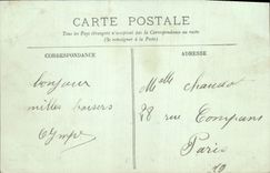 POSTAL Trouville de la VENDIMIA la playa y el casino