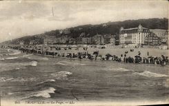 CPA Trouville La Plage 
