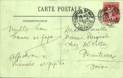 CPA Trouville L'Heure du Bain