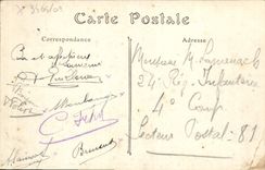 POSTAL Trouville de la VENDIMIA en la opinión del mar tomada del martirio