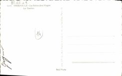 POSTAL MODERNA Trouville en el mar el casino