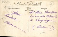 POSTAL Trouville de la VENDIMIA el casino y los barcos de los tambores