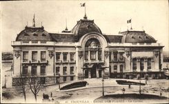 Reina de Trouville de la POSTAL de la VENDIMIA de las playas el casino