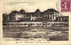 CPA Trouville Le Casino Vu de la Mer