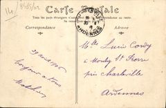 POSTAL Trouville de la VENDIMIA en el mar la sala de estar grande