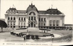 CPA Trouville Le Casino entree principale