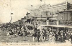 CPA Trouville Le Casino et les Planches