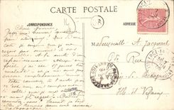 Recuerdo de Trouville de la POSTAL de la VENDIMIA