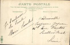 POSTAL Trouville de la VENDIMIA la iglesia Notre Dame de Bon Help