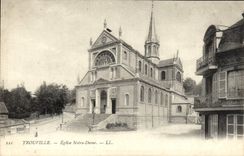 CPA Trouville L'Eglise Notre Dame 