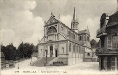 CPA Trouville L'Eglise Notre Dame 