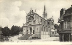 CPA Trouville L'Eglise Notre Dame 