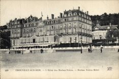 CPA Trouville Sur Mer L'Hotel Des Roches Noires