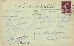 CPA Trouville Facade de L'Hotel de Ville