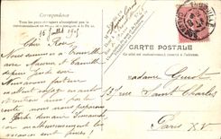 Paso de Trouville de la POSTAL de la VENDIMIA de la cuba para Deauville