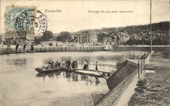 CPA Trouville Passage du bac Pour Deauville