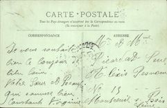 POSTAL Trouville de la VENDIMIA el Quay y la etapa de aterrizaje del barco del puerto