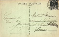 POSTAL Trouville de la VENDIMIA la reina de las playas el camino del martirio de la cornisa